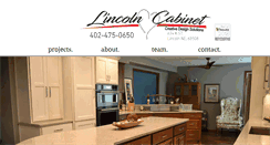 Desktop Screenshot of lincolncabinet.com